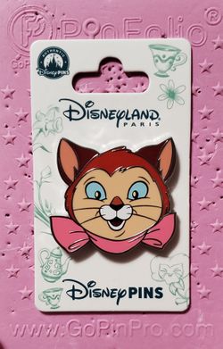Disneyland Paris Dinah Head Alice In Wonderland 2026 Pin