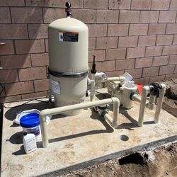 Pool Equipment And Plaster