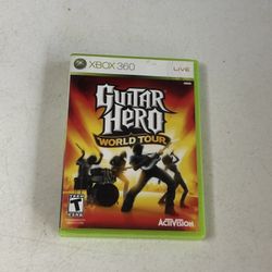 Xbox 360 Guitar Hero World Tour  Game 