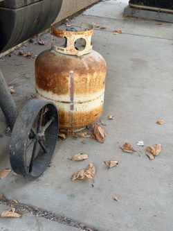 LP gas container