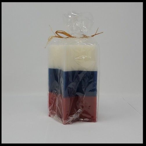 Red White & Blue Candle 