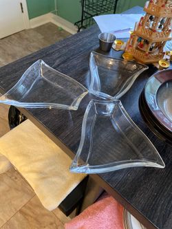 3 sets of appetizer tray