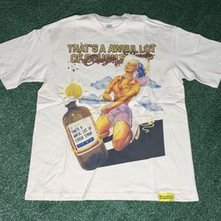 Awful lot of cough syrup lasso bottle tee