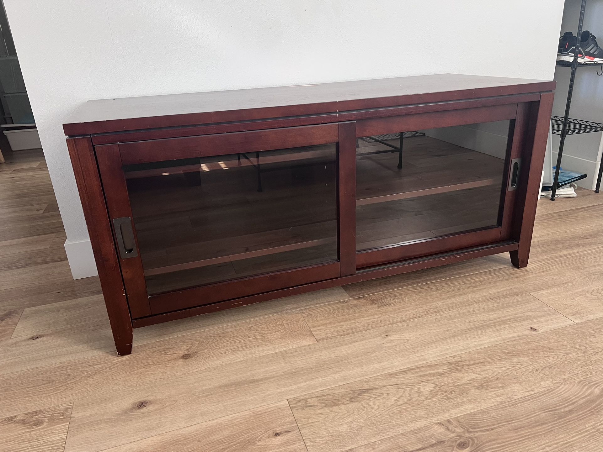 Crate and Barrel Storage Media Console
