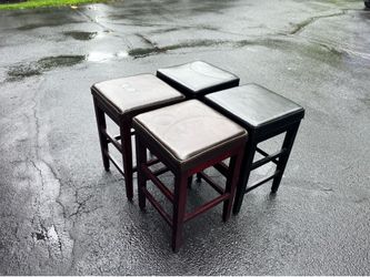 4 table, bar or play stools. One or all