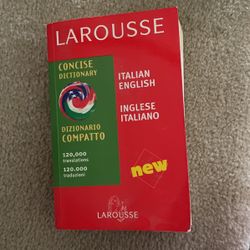 Italian/English Dictionary 