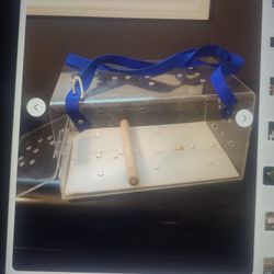 Acrylic  Medium Bird Carrier Travel Cage