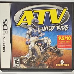 ATV WILD RIDE (NINTENDO DS)