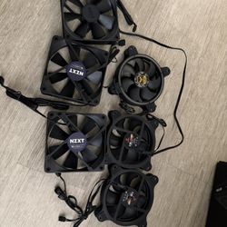 PC Case Fans – 6 Total (Brand New) $15
