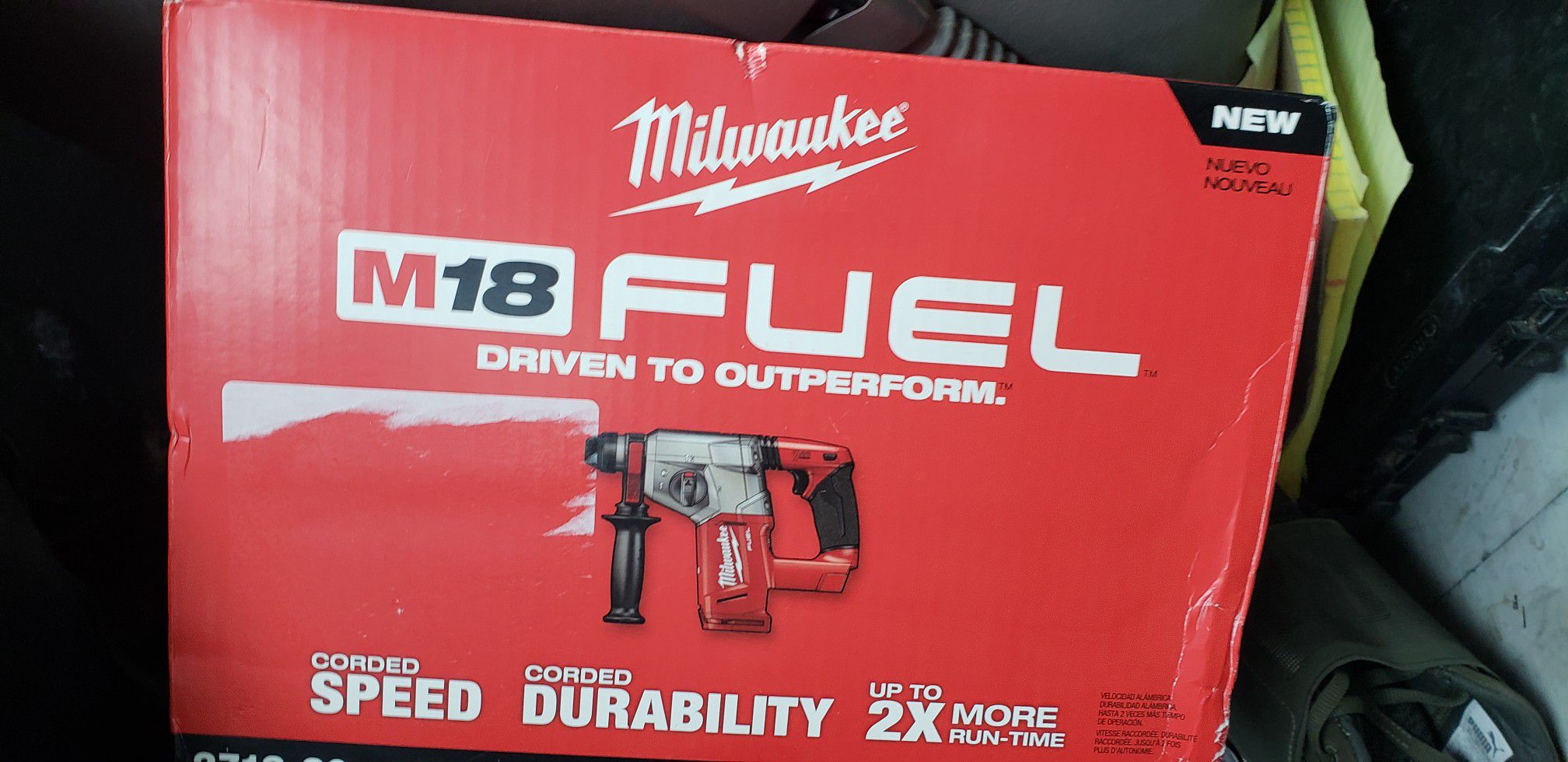 Milwaukee hammer rotary drill