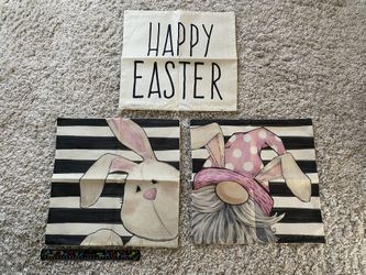 Easter-themed pillow cases (3)