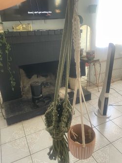 Macrame Plant Hangers Set of Two