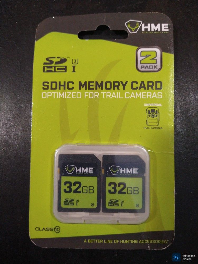 SDHC 32GB MEMORY CARDS