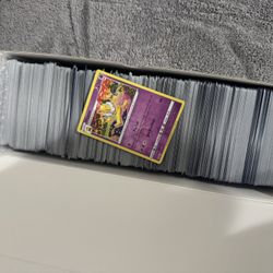 Box Of Bulk. Over 800 Cards 
