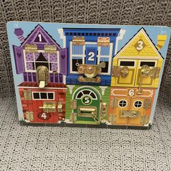 Melissa And Doug Wooden Latches Board
