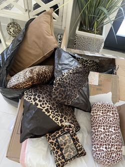 Leopard Pillows - Like New Condition!!