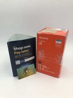 Sony FE 90mm f2.8 macro G OSS