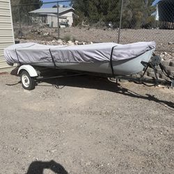 Boat- 14’ Aluminum Fishing Boat
