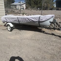 Boat- 14’ Aluminum Fishing Boat
