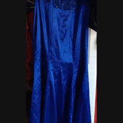 Royal blue wedding  ,size xl