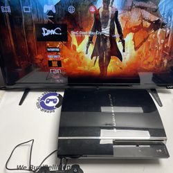 Modded Backwards Compatible PlayStation 3 - Lot Of Games Available - Tested No Issues - For Sale Or Trade 