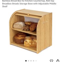 Bamboo Bread Box