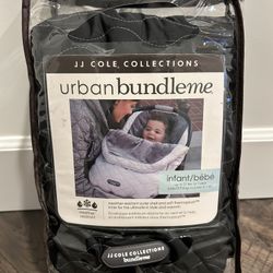 JJ COLE URBAN INFANT BUNDLE ME BLACK STEALTH