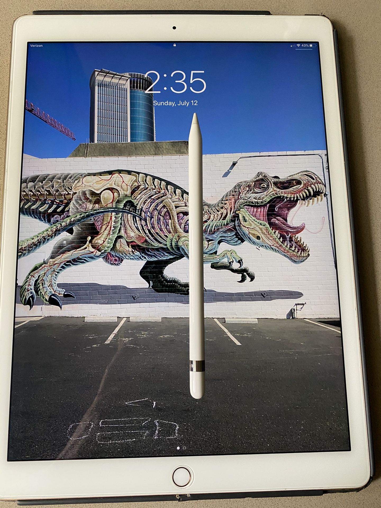 Apple iPad Pro 1st ge 12.9in with ( Wi-Fi + Cellular ) 128GB