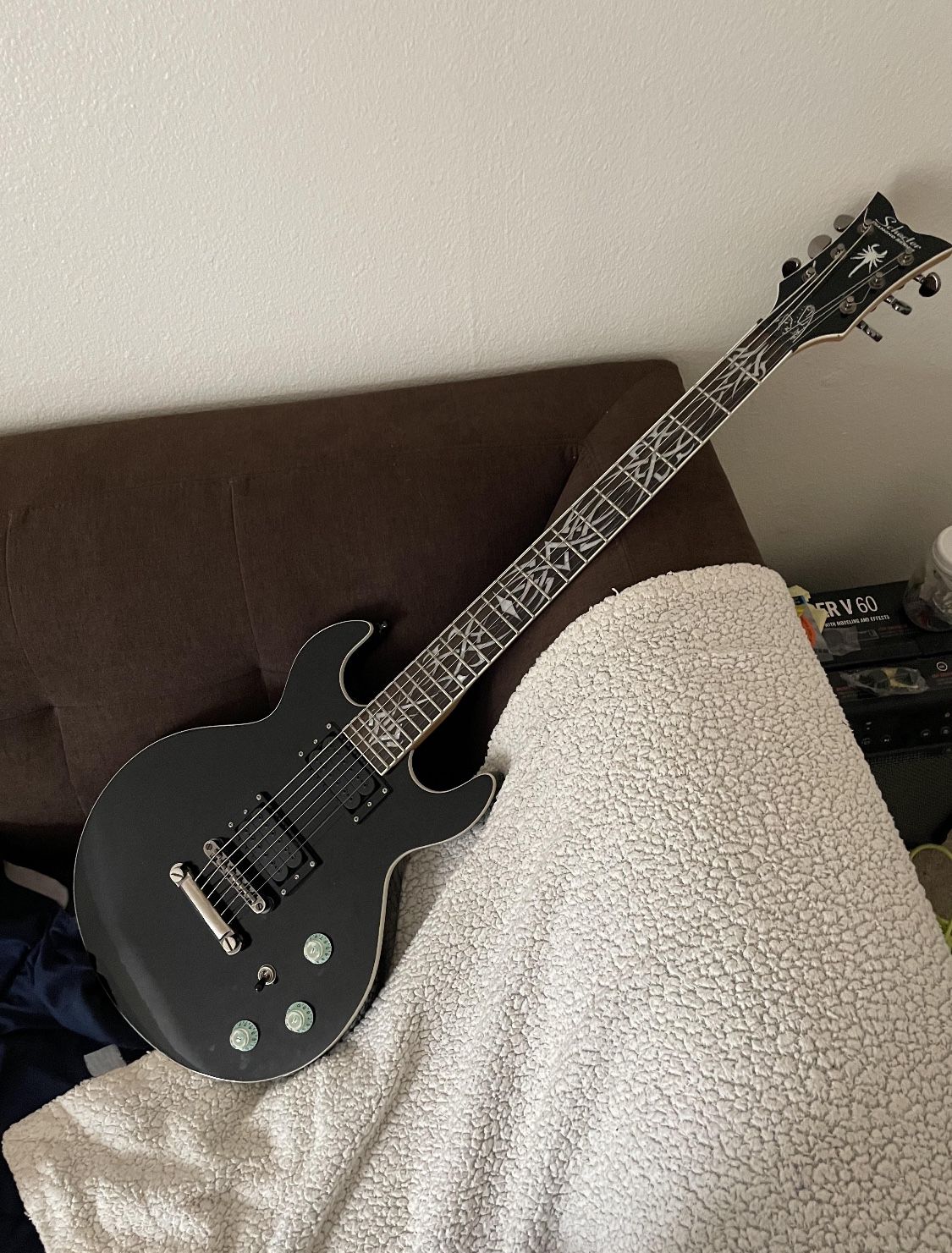 2008 Schecter Baritone Scorpion Deluxe