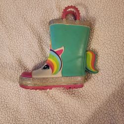 Like New Rain Boots Toddlers Size 7/8