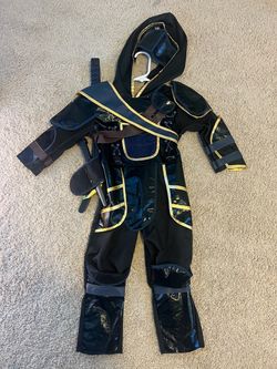 Kids Ninja Warrior Halloween Costume- size S
