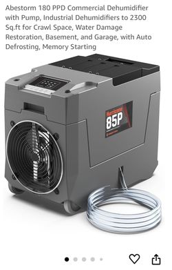 Abe storm Whole House Humidifier Basement Water Damage Restoration 
