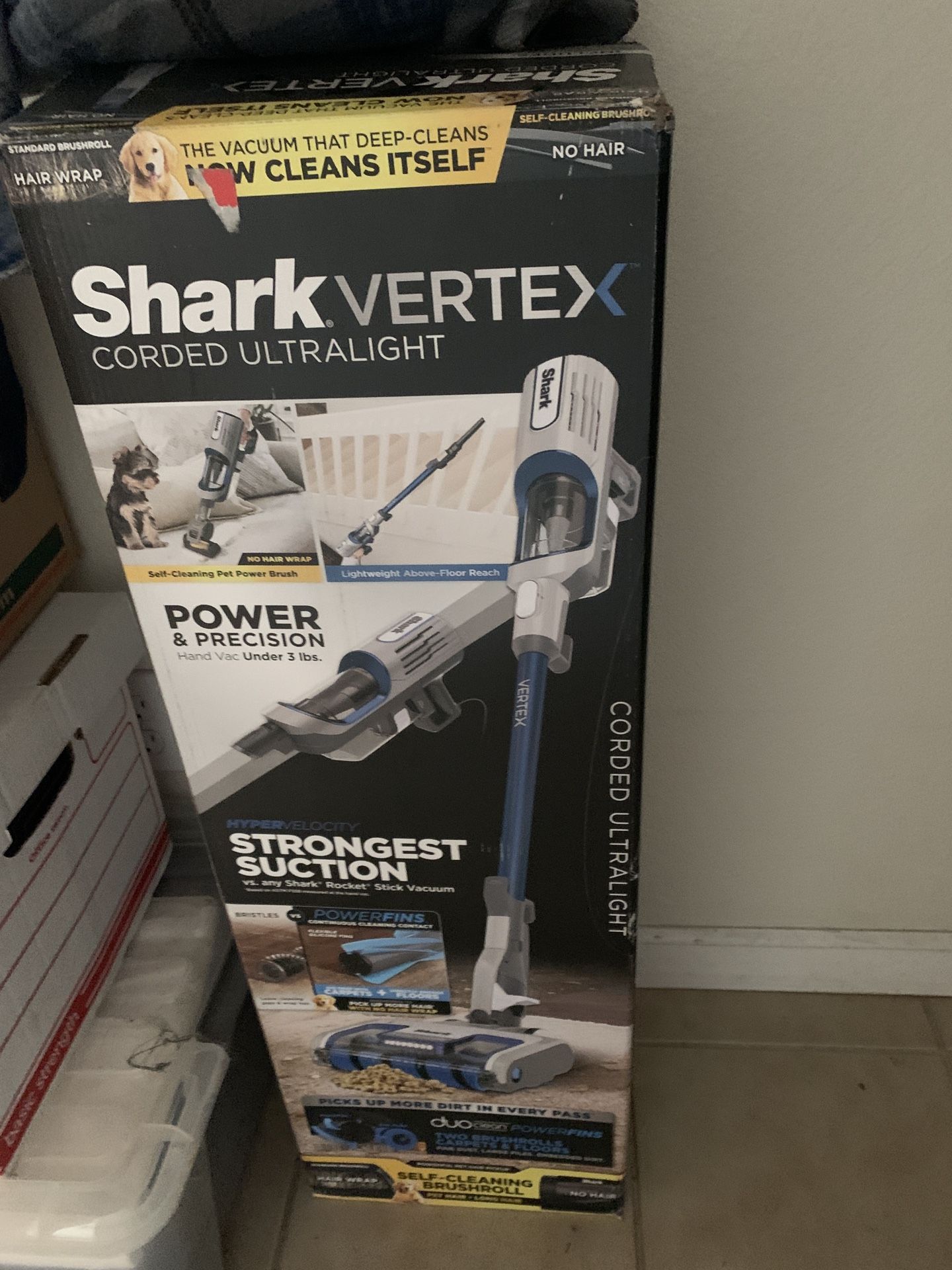 SHARK VERTEX VACUUM BRAND NEW IN BOX