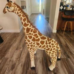 Jumbo Giraffe Stuffed Animal Toy