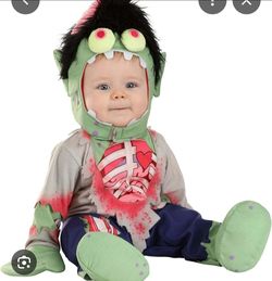Zombie baby boy custome 6-9 months