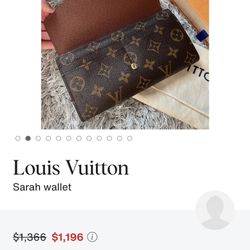 Louis Vuitton Wallet Brand New With Tags And Box