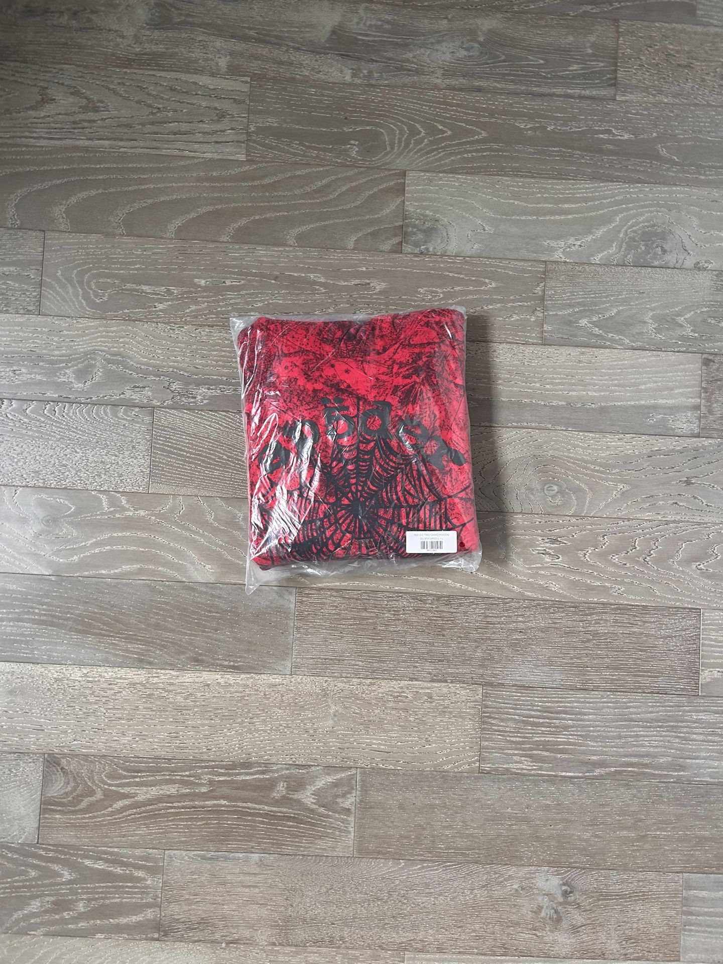 Sp5der Red OG Tree Camo Hoodie