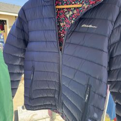 Kids Reversible Jacket Size 12-14 Eddie Bauer