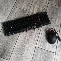 Keyboard and mouse RGB