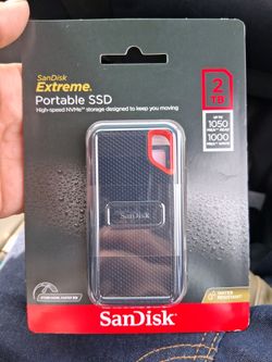 SanDisk Extreme Portable SSD 2TB