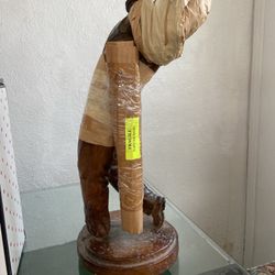 Attila’s Vintage Statue Of A Golfer