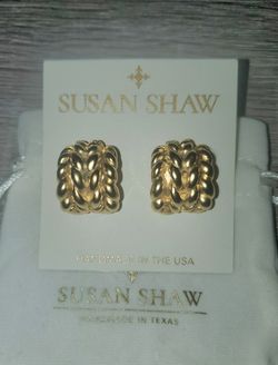 Susan Shaw: Braided Cuff Hoops