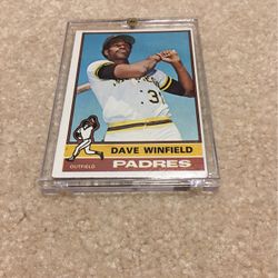 1976 Dave Winfield Baseball Card- Yankees 