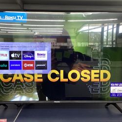 43” Hisense Smart TV w/ Remote