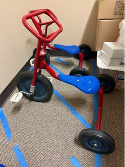 Vintage metal tricycle bike