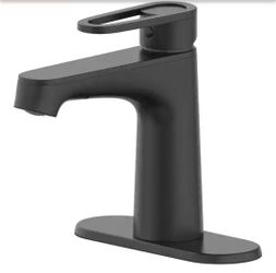 Glacier Bay
Kendrick Single Hole Single-Handle Bathroom Faucet in Matte Black