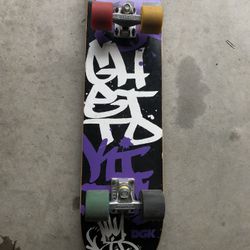Skateboard With Longboard Wheels