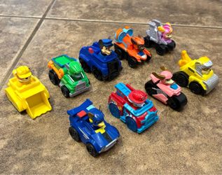 Paw Patrol vehicles