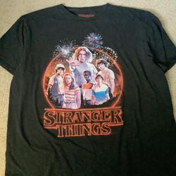 Stranger things graphic tee
