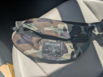 True Religion Camo Fanny Pack